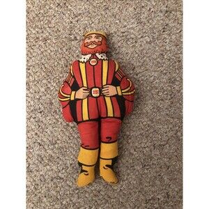 Vintage 1977 Burger King THE KING 12" Stuffed Plush Toy Promo Doll!